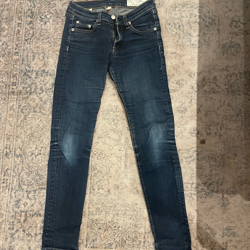 Rag and Bone skinny jeans - dark wash - size 26
